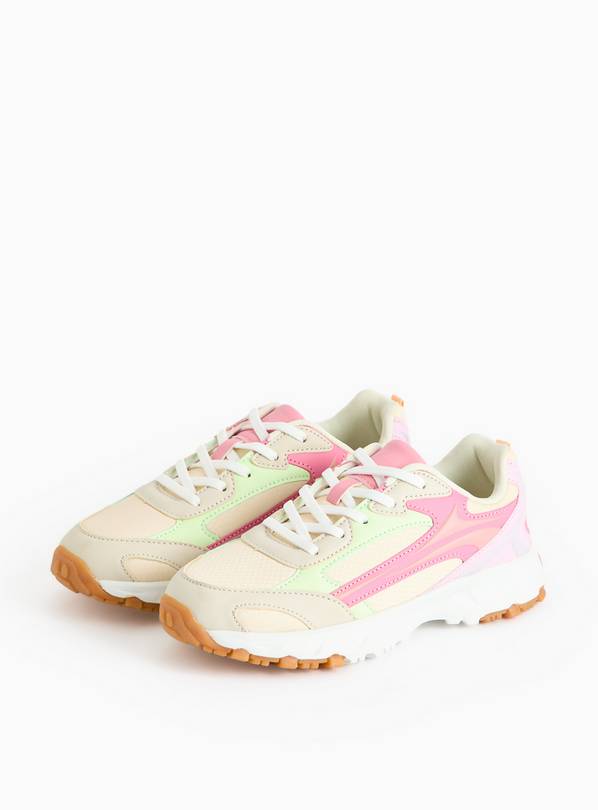 Neutral & Pink All Terrain Trainers 11 Infant